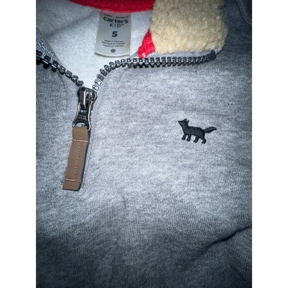 Carter’s Kids Fleece Pullover Boys 5 - Picture 2 of 5